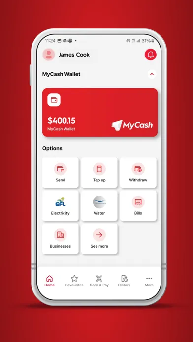 MyCash Digicel Screenshots
