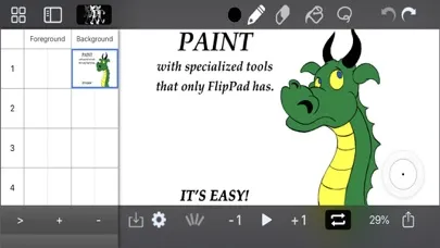 Zrzuty ekranu DigiCel FlipPad Animation App