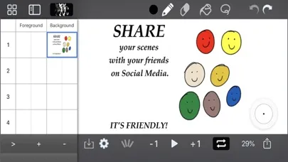 Zrzuty ekranu DigiCel FlipPad Animation App