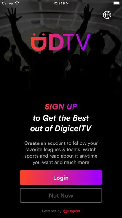 DigicelTV سکرین شاٹس