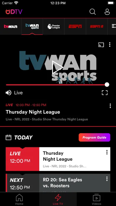 DigicelTV سکرین شاٹس