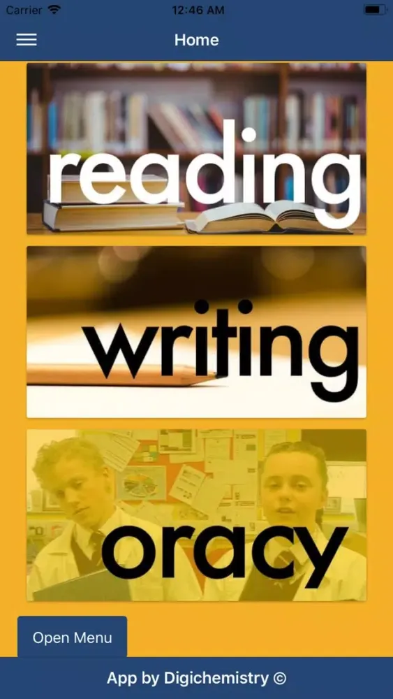 Hawthorn High Literacy App سکرین شاٹس