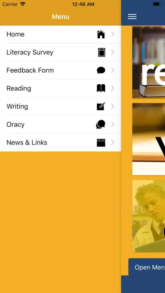 Hawthorn High Literacy App سکرین شاٹس
