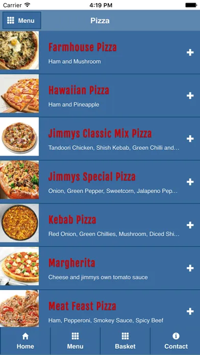 Jimmy's Pizza Official سکرین شاٹس