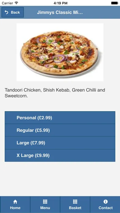 Jimmy's Pizza Official سکرین شاٹس