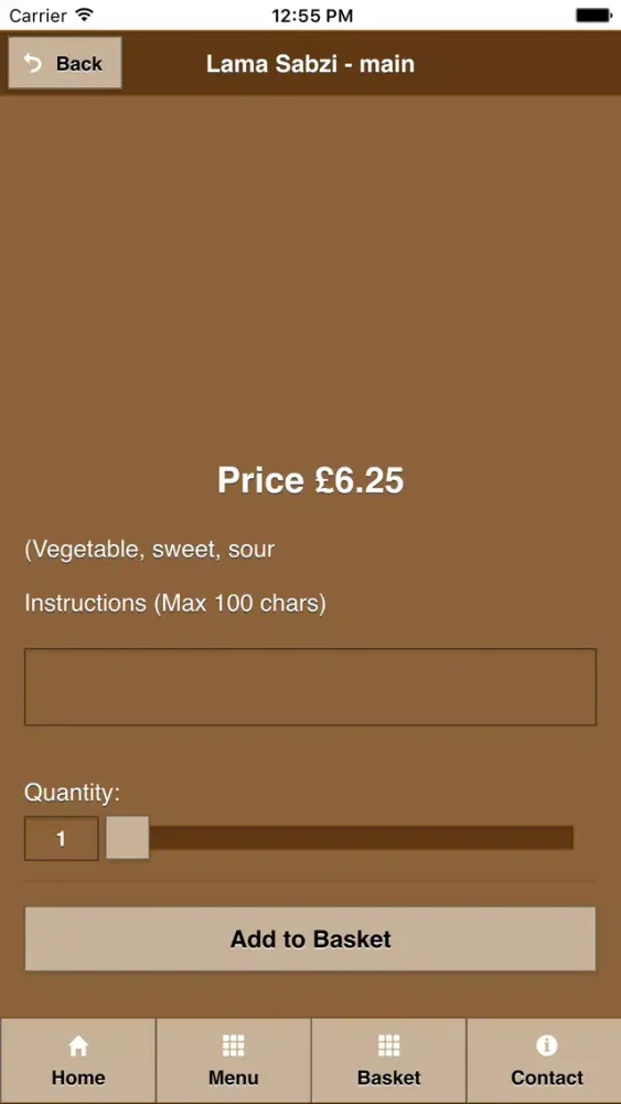 Baranda Restaurant應用截圖