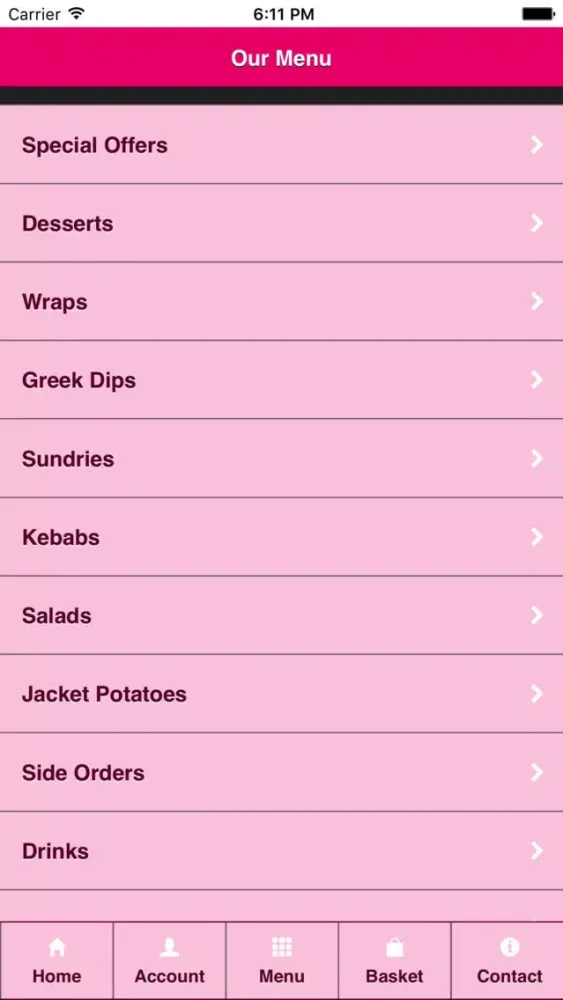 Sam's of Aylesbury سکرین شاٹس