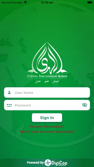 Screenshot di Alhhuda International School