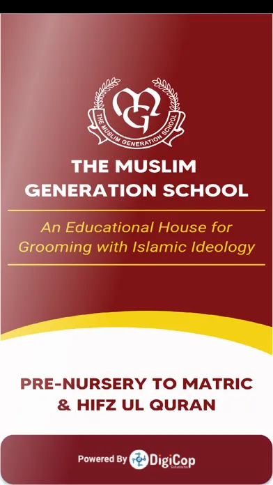 Capturas de tela do The Muslim Generation School