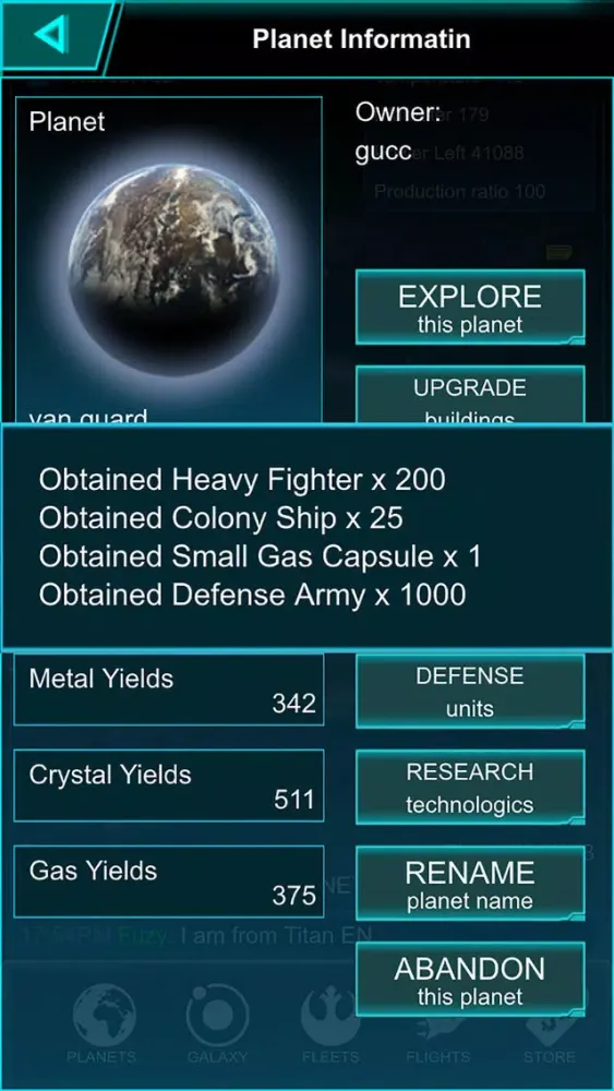 Galaxy Empire+ Screenshots