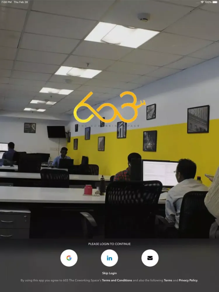 603 The Coworking Space iPad  Screenshots
