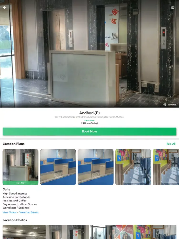 603 The Coworking Space iPad  Screenshots