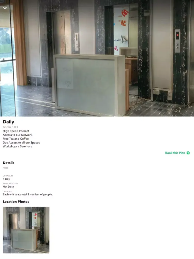 603 The Coworking Space iPad  Screenshots