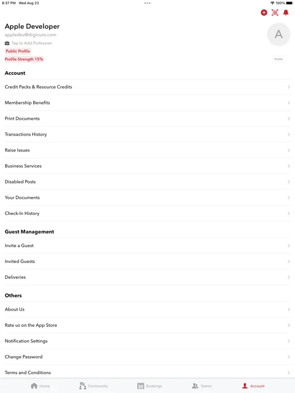 Zrzuty ekranu KoWo club iPad 
