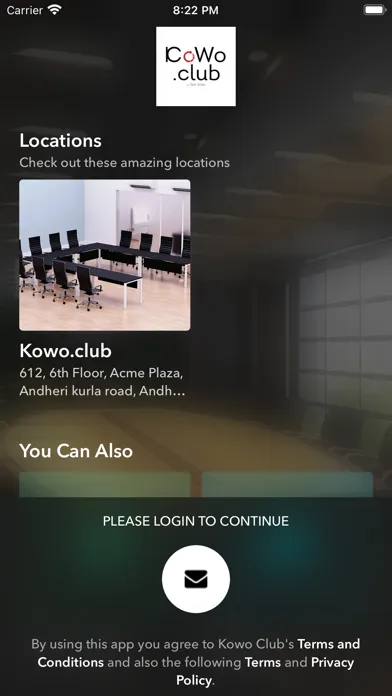 Zrzuty ekranu KoWo club