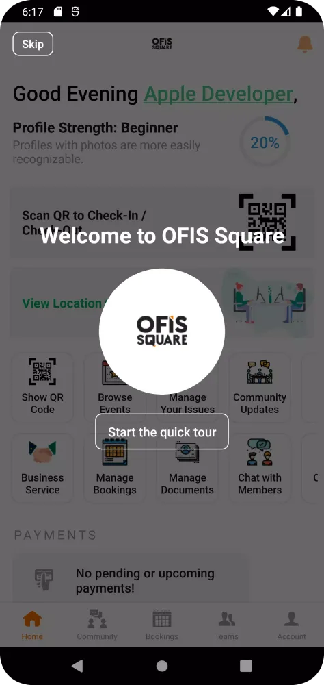 Ofis Square Ekran Görüntüleri