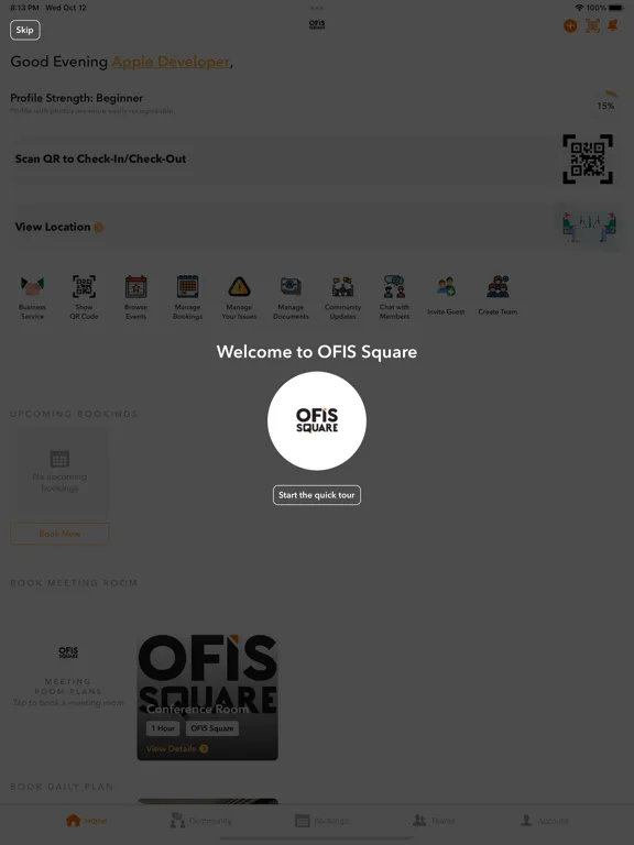 Captures d'écran de Ofis Square iPad 