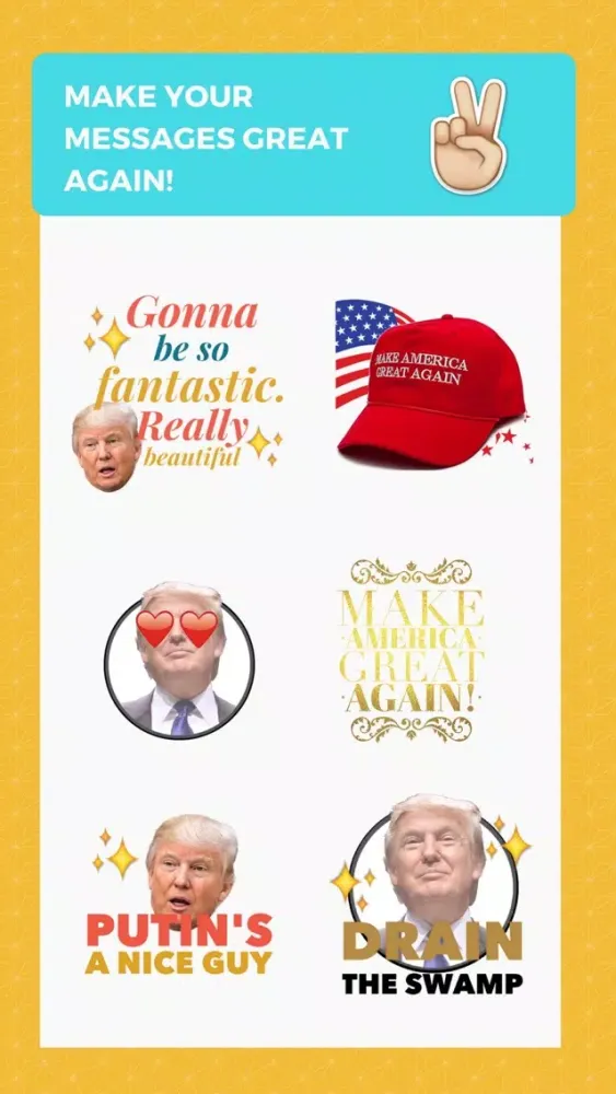 تصاویر Trump Regrets - Donald Trump Voter Sticker Pack