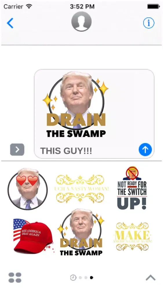 تصاویر Trump Regrets - Donald Trump Voter Sticker Pack