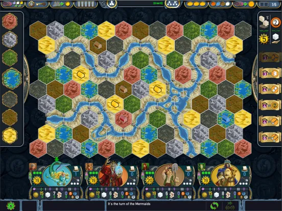 Tangkapan layar Terra Mystica iPad 