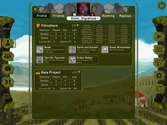 Viticulture iPad  Screenshots