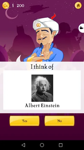Akinator Ekran Görüntüleri