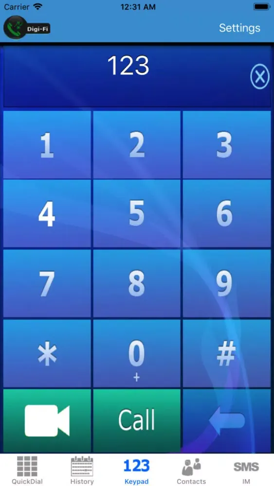 Zrzuty ekranu Digi-Fi Smart Phone