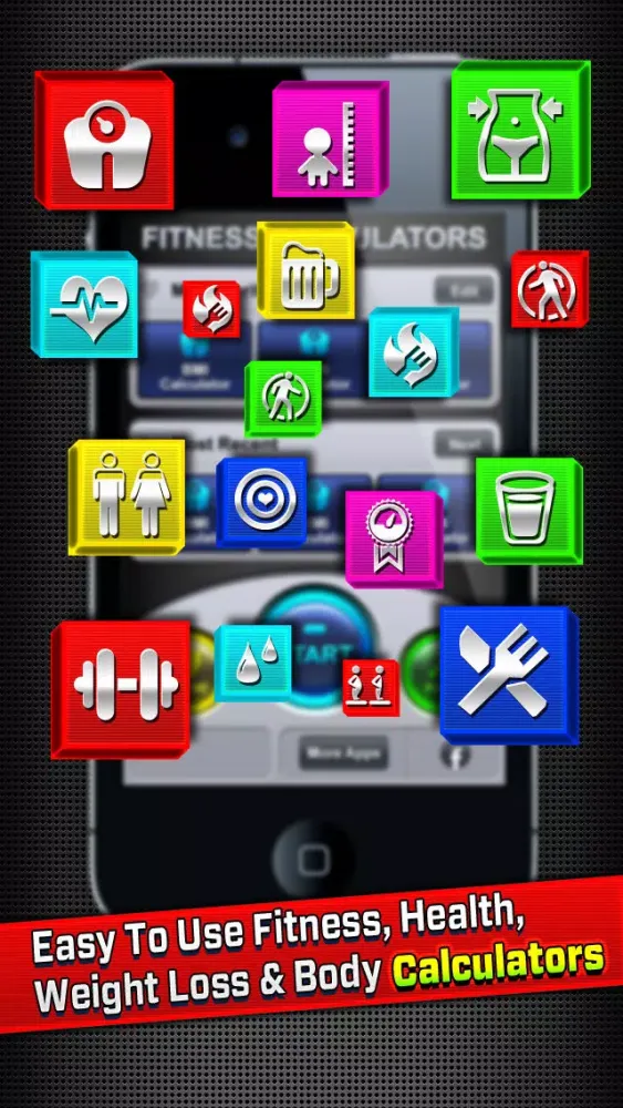 9+ in 1 : Fitness Calculators Free Screenshots