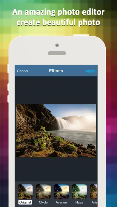 Photo FX Editor – Cool Pic Frame & Instant Color effects স্ক্রিনশট