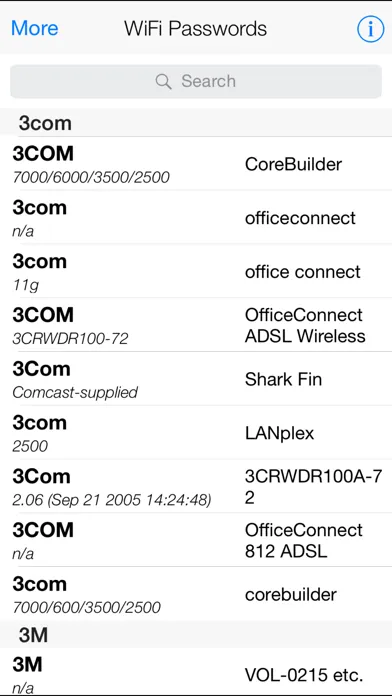 WiFi & Router Password Finder Screenshots