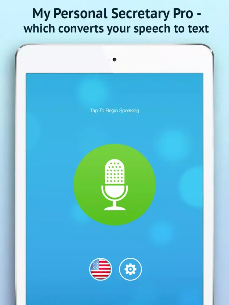 My Personal Secretary Pro - Voice Assistant iPad 應用截圖