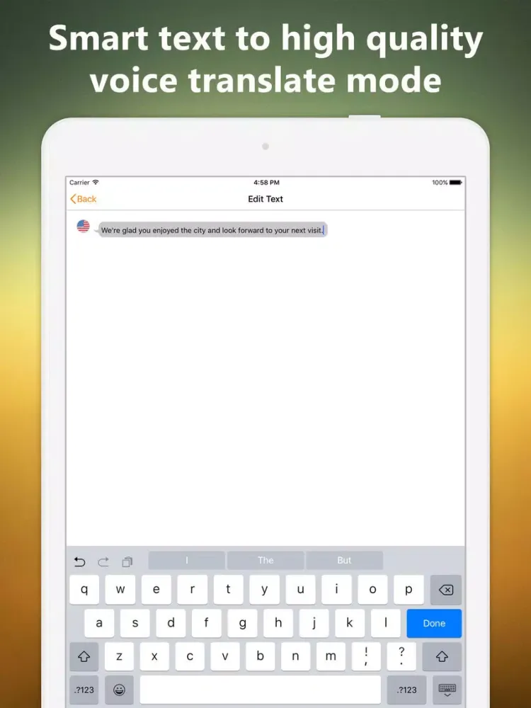 My Personal Secretary 2 Pro – Live Text Translator iPad  Screenshots