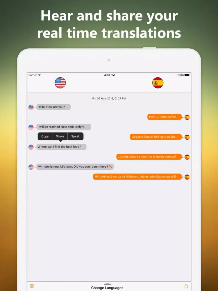 My Personal Secretary 2 Pro – Live Text Translator iPad  Screenshots