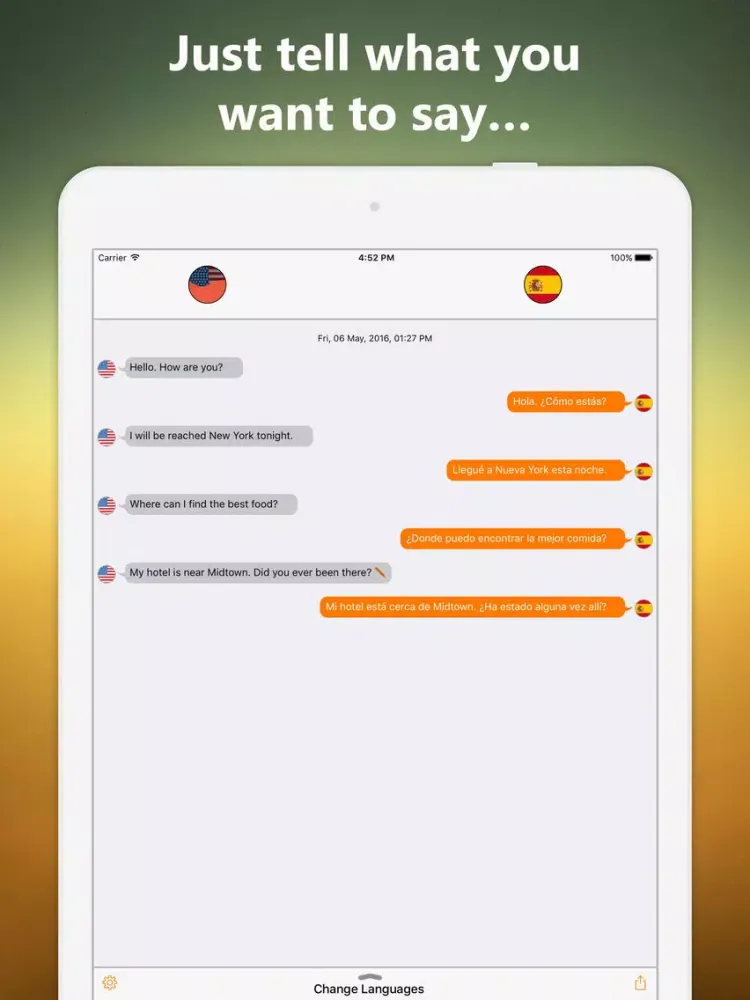 My Personal Secretary 2 Pro – Live Text Translator iPad  Screenshots