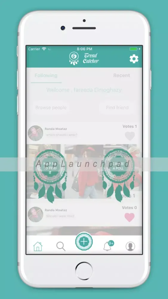 Ảnh chụp màn hình của Trend catcher