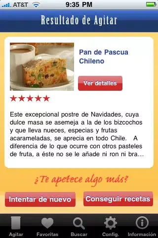 ภาพหน้าจอของ Latin Recipe Shaker from CARNATION -- Recetas from MiCocinaLatina.com