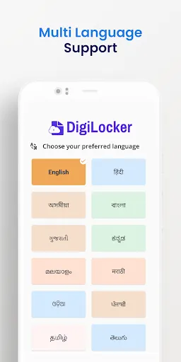 Capturas de pantalla de DigiLocker