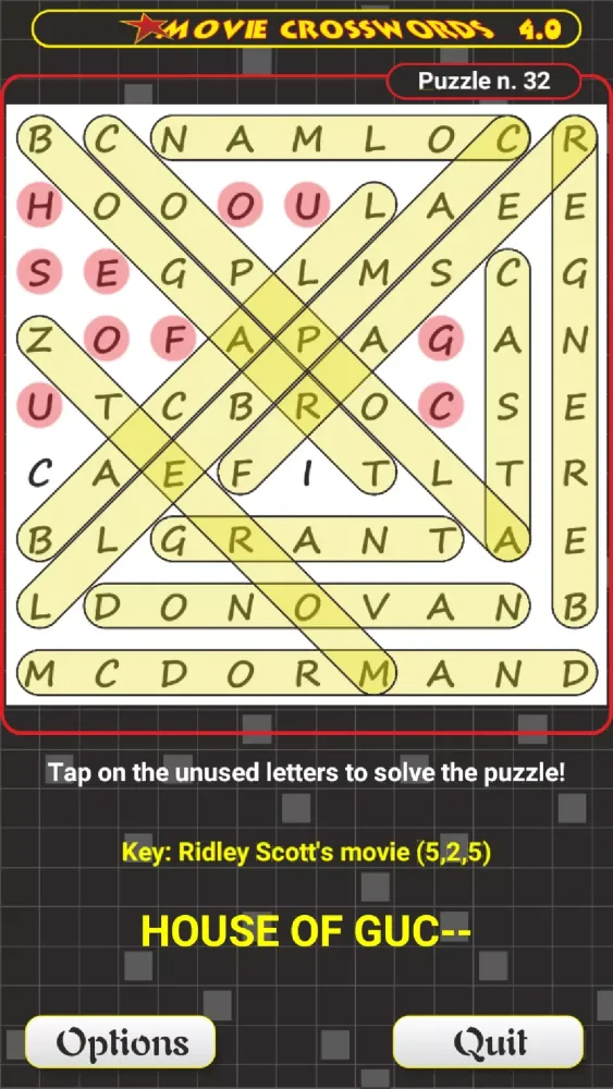 Movie Crosswords स्क्रीनशॉट