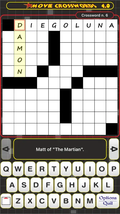 Movie Crosswords Screenshots