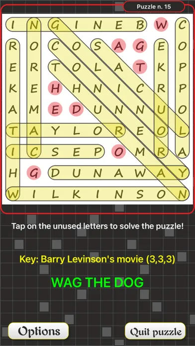 Movie Crosswords Screenshots