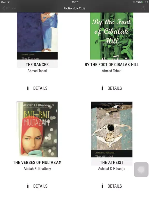 LibRI iPad  Screenshots