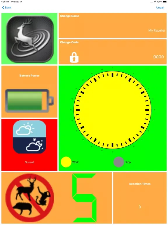 Capturas de pantalla de UP170 Remote Controller iPad 