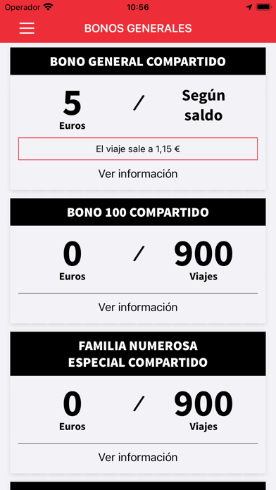 Zrzuty ekranu TMP Transporte Murcia Pedanías