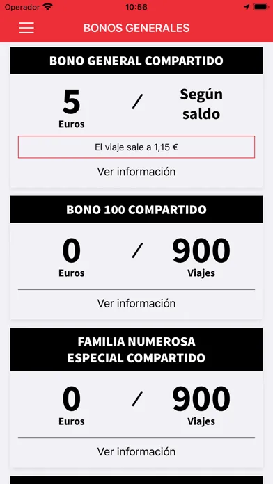 Tangkapan skrin TMP Transporte Murcia Pedanías
