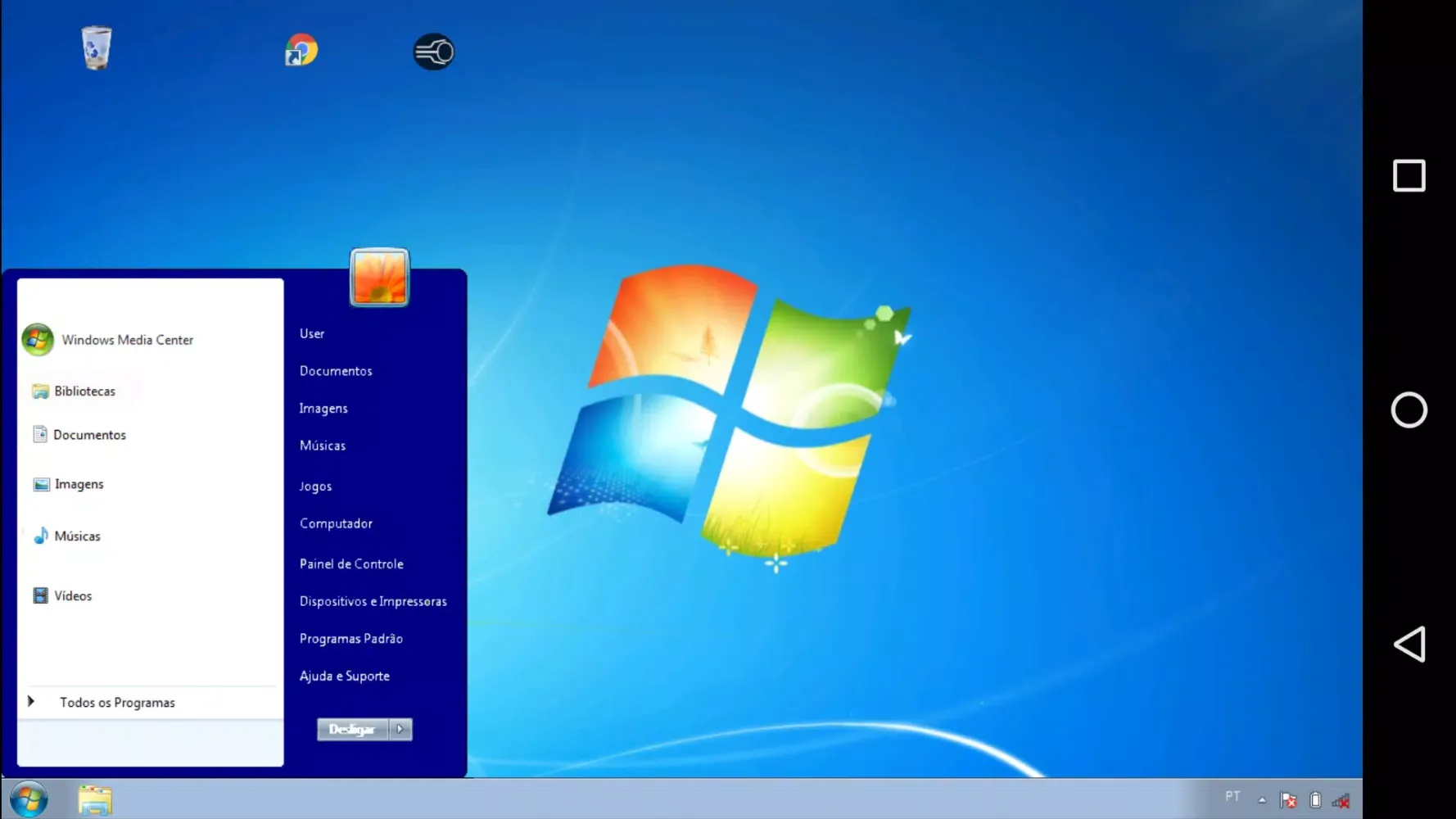 Скриншоты VirtualBox