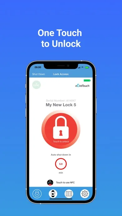 Ảnh chụp màn hình của eGeeTouch Manager