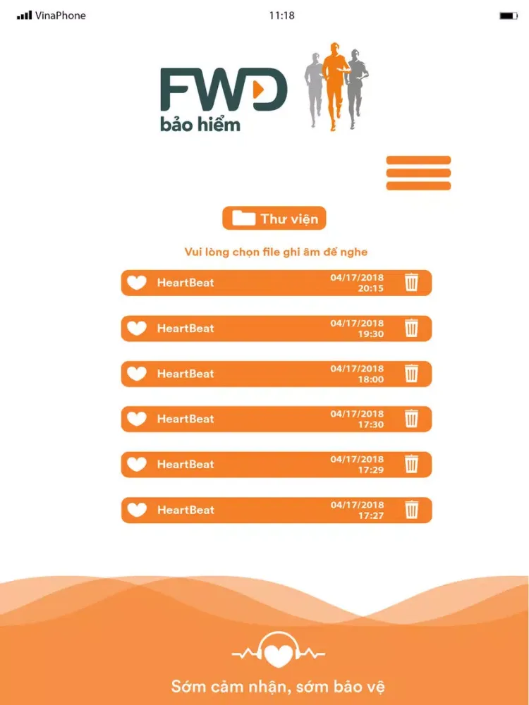 Capturas de tela do FWD CÙNG NHỊP ĐẬP iPad