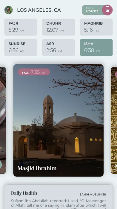 Zrzuty ekranu Masjid Pro