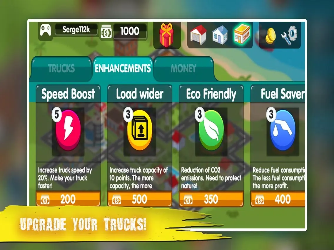 Ảnh chụp màn hình của Truck Cargo Master iPad 