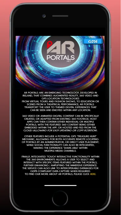 Capturas de tela do The Carmillas Portals